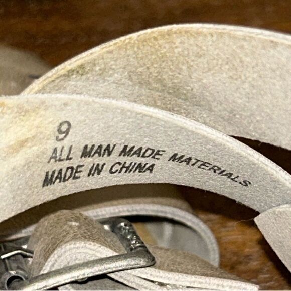 Blowfish Gladiator Buckle Snap Strap Sandal Shoes - Picture 5 of 11